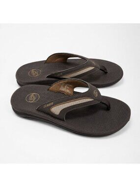 Reef Men Size 8 Brown Synthetic Flip Flops Archival Coastal Gorpcore Essential